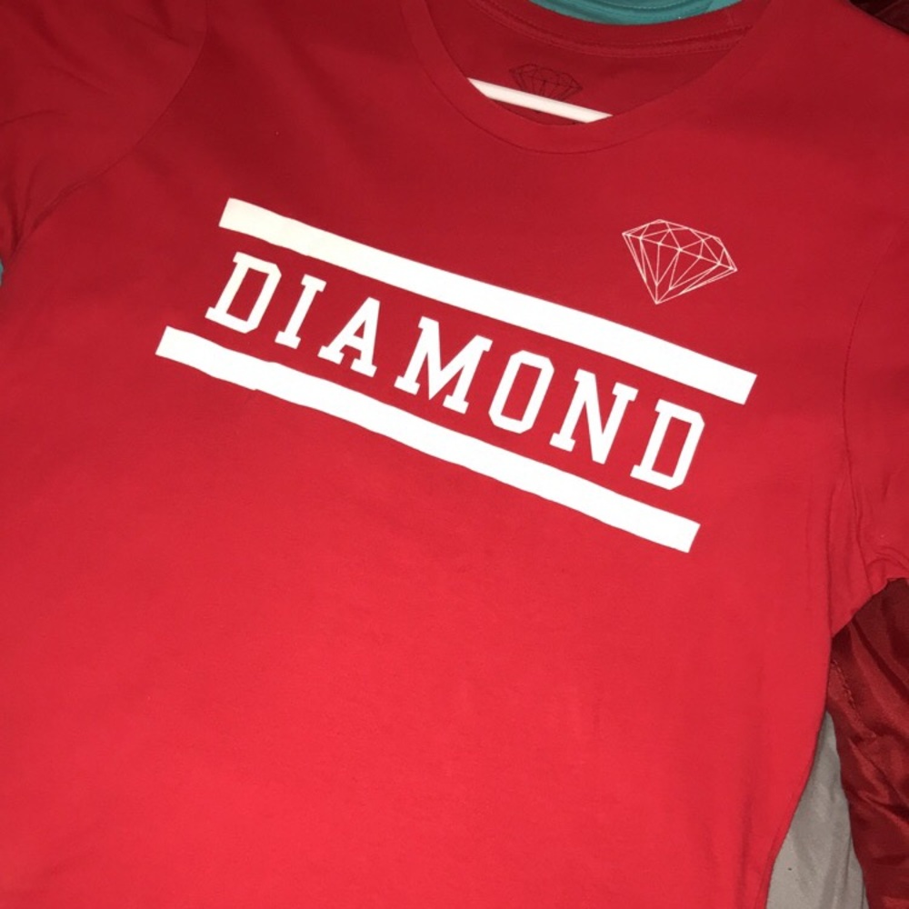 Girls Diamond Supply Co Tee